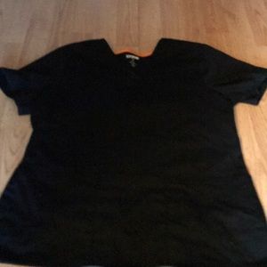 Black Scrub top size S